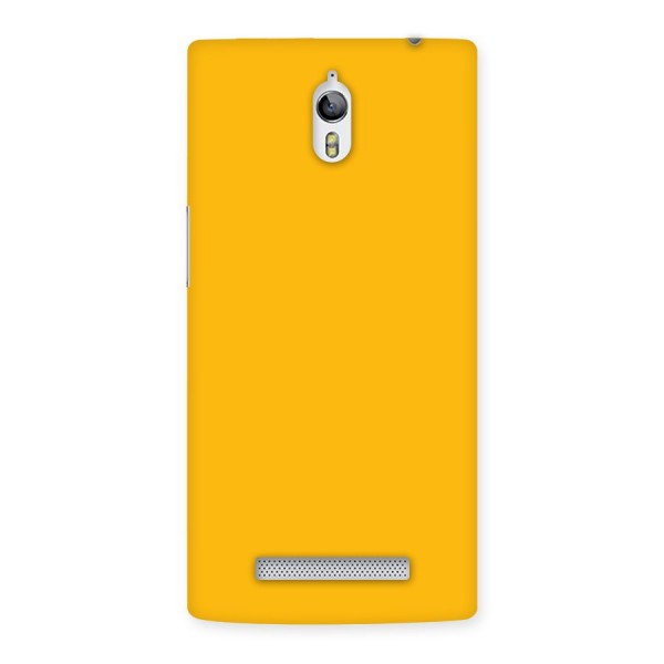 Gold Yellow Back Case for Oppo Find 7