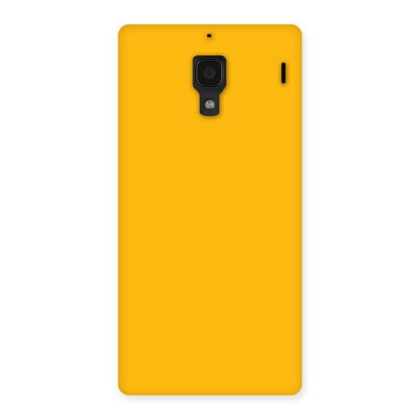 Gold Yellow Back Case for Redmi 1S