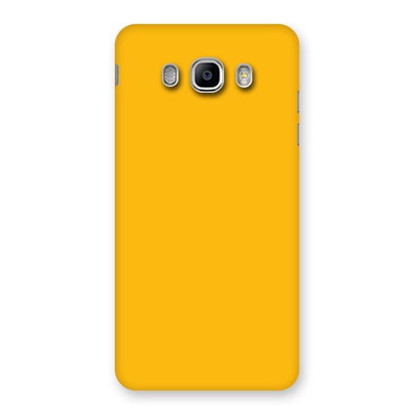 Gold Yellow Back Case for Samsung Galaxy J5 2016