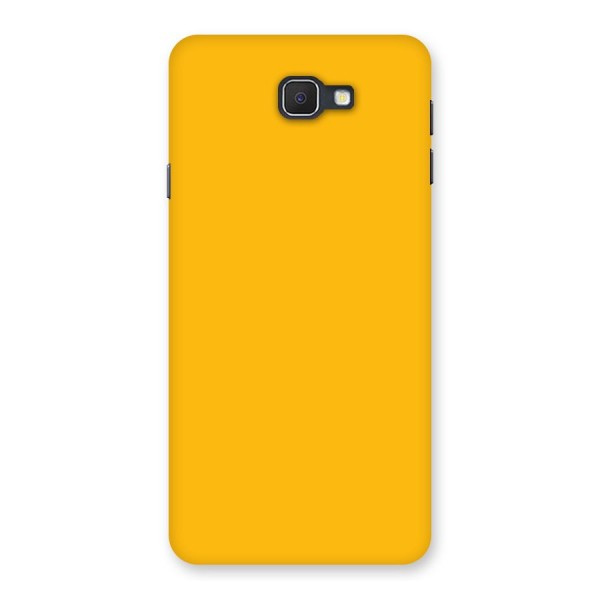 Gold Yellow Back Case for Samsung Galaxy J7 Prime