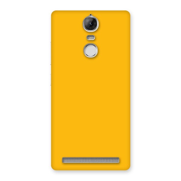 Gold Yellow Back Case for Vibe K5 Note