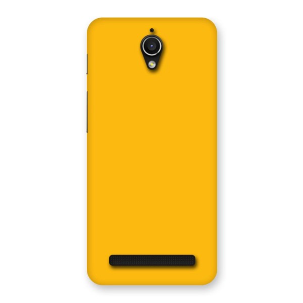 Gold Yellow Back Case for Zenfone Go