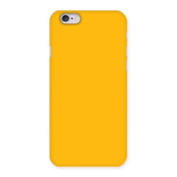 Gold Yellow Back Case for iPhone 6 6S