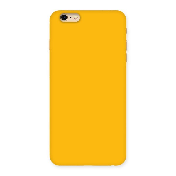 Gold Yellow Back Case for iPhone 6 Plus 6S Plus