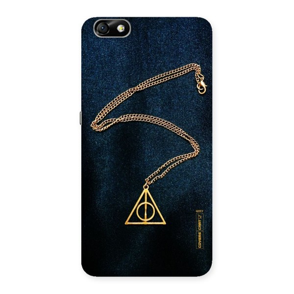 Golden Chain Back Case for Honor 4X