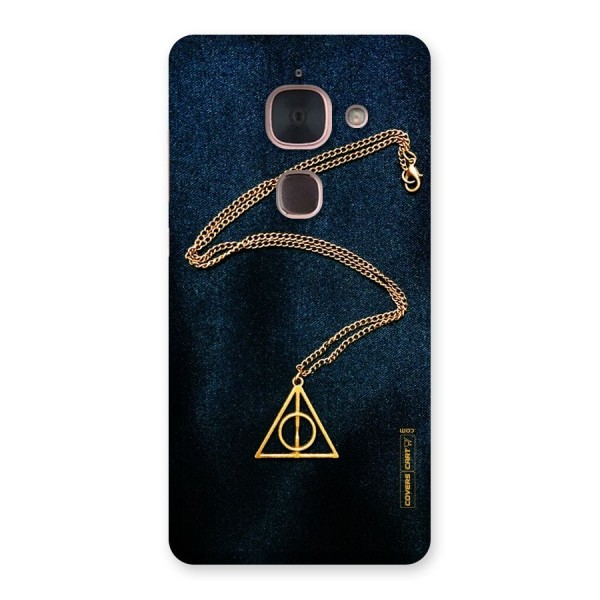 Golden Chain Back Case for Le Max 2
