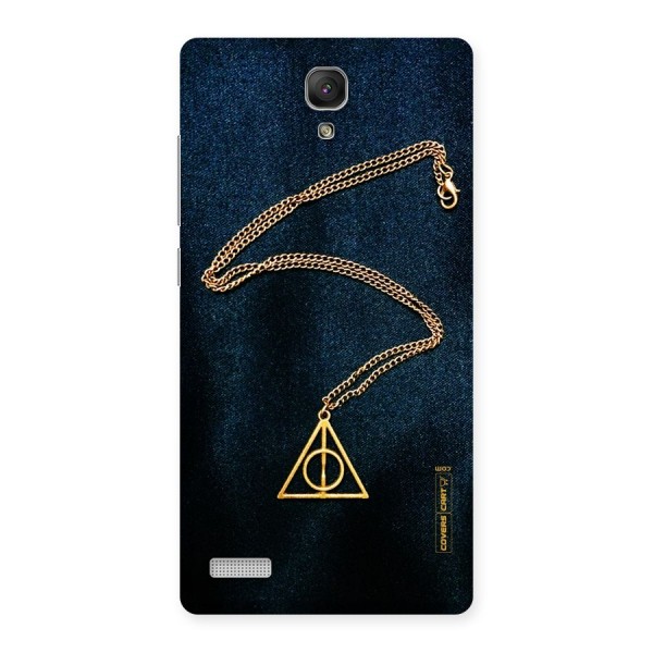 Golden Chain Back Case for Redmi Note