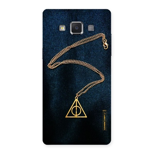 Golden Chain Back Case for Samsung Galaxy A5