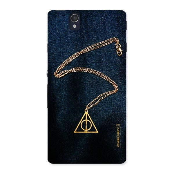 Golden Chain Back Case for Sony Xperia Z