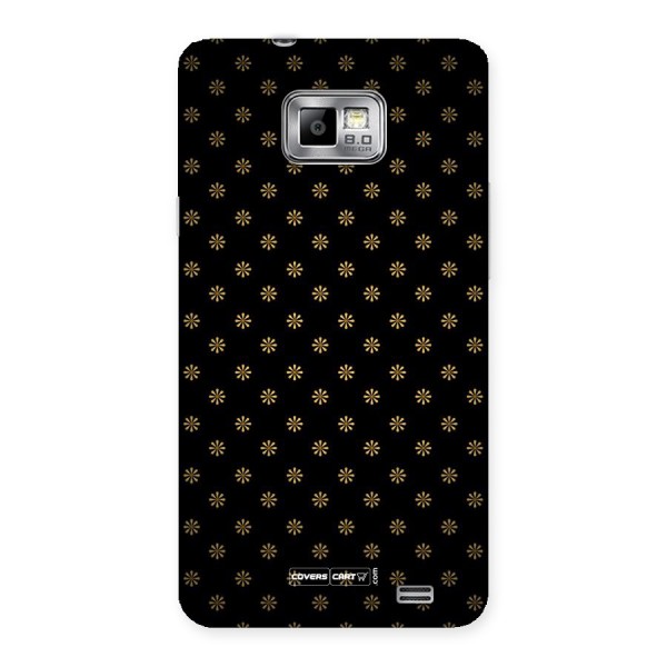 Golden Flowers Back Case for Galaxy S2
