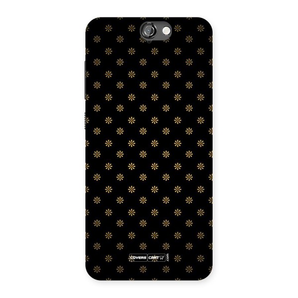 Golden Flowers Back Case for HTC One A9
