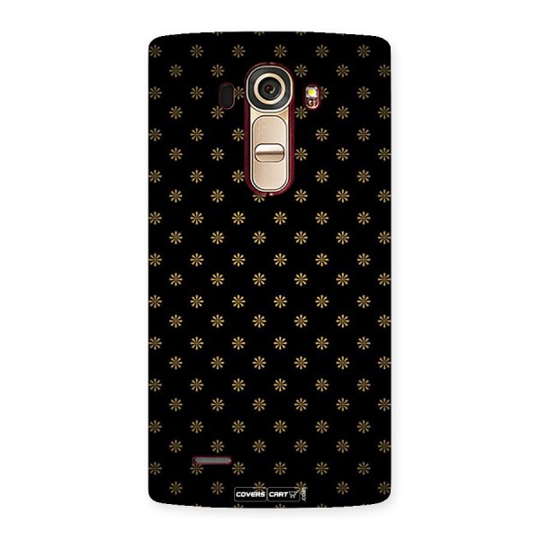 Golden Flowers Back Case for LG G4