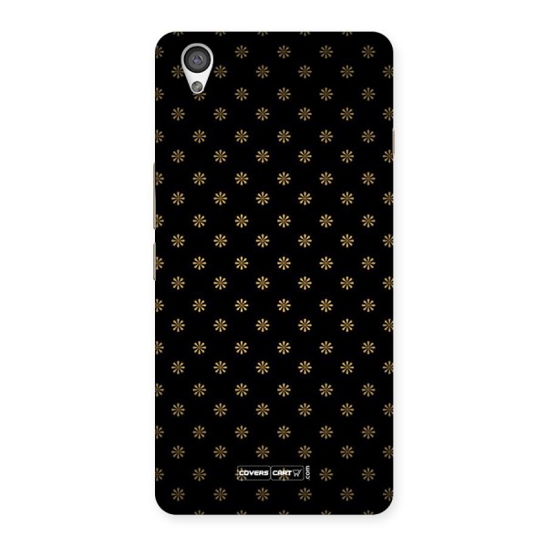 Golden Flowers Back Case for OnePlus X