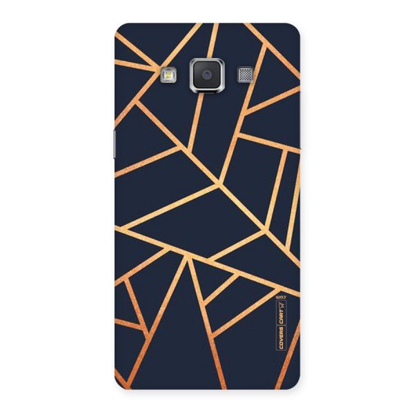 Golden Pattern Back Case for Galaxy Grand 3