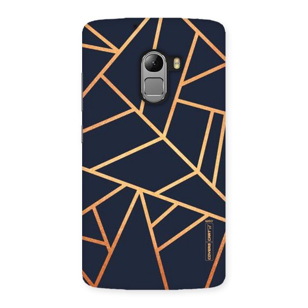 Golden Pattern Back Case for Lenovo K4 Note