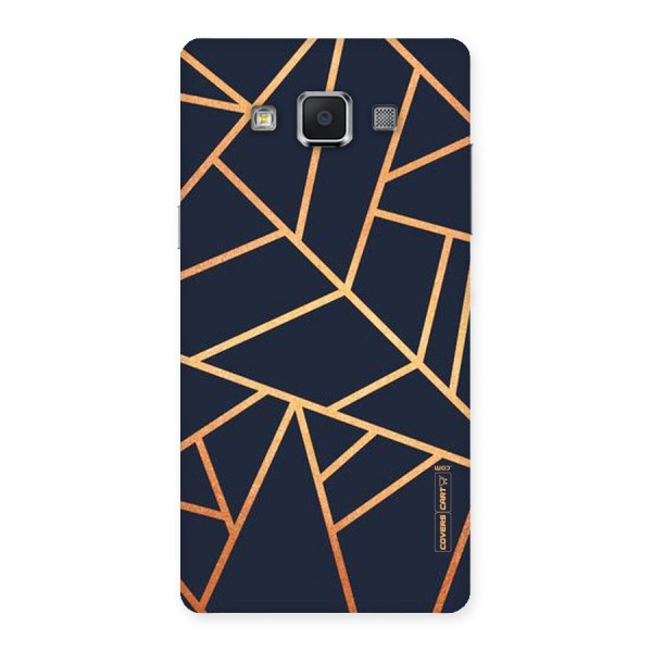 Golden Pattern Back Case for Samsung Galaxy A5