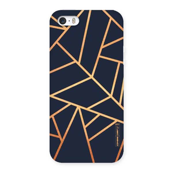 Golden Pattern Back Case for iPhone 5 5S