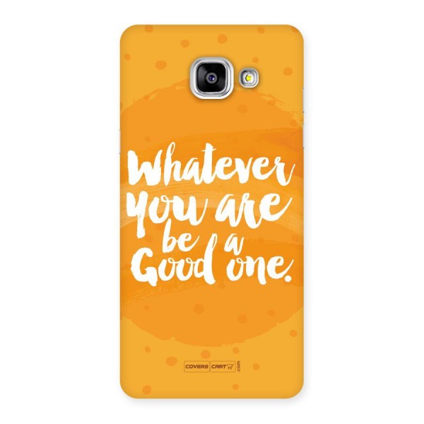 Good One Quote Back Case for Galaxy A5 2016