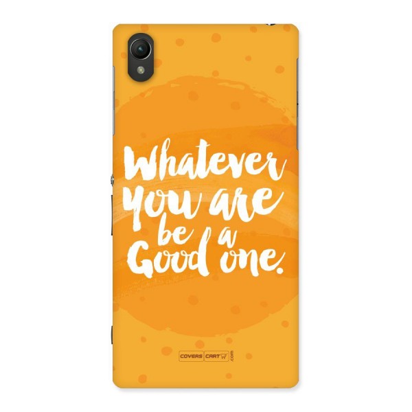 Good One Quote Back Case for Sony Xperia Z1