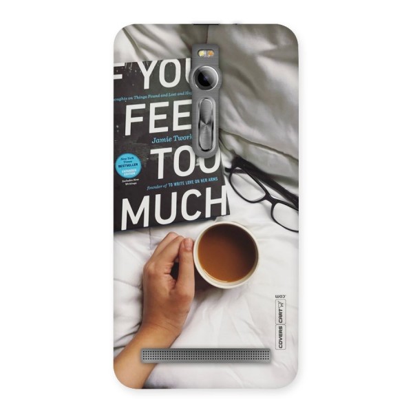 Good Reads And Coffee Back Case for Asus Zenfone 2