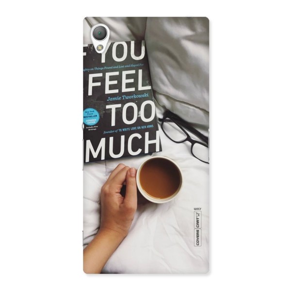 Good Reads And Coffee Back Case for Sony Xperia Z3