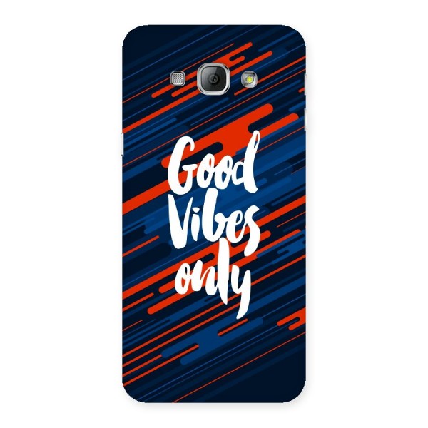Good Vibes Only Back Case for Galaxy A8