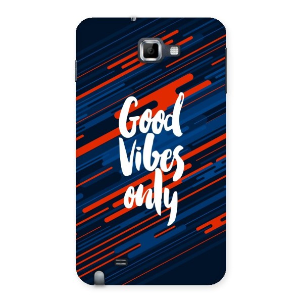 Good Vibes Only Back Case for Galaxy Note