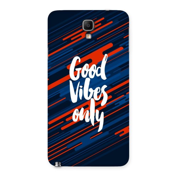 Good Vibes Only Back Case for Galaxy Note 3 Neo