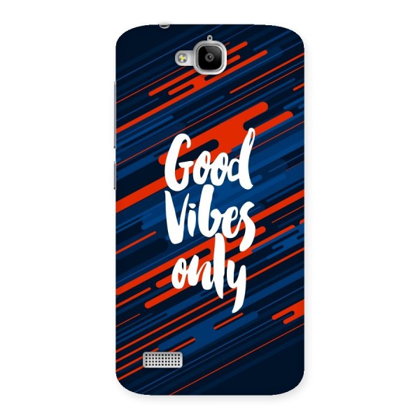 Good Vibes Only Back Case for Honor Holly