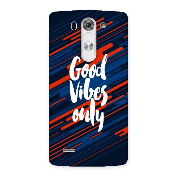 Good Vibes Only Back Case for LG G3 Beat