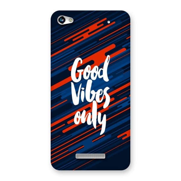 Good Vibes Only Back Case for Micromax Hue 2