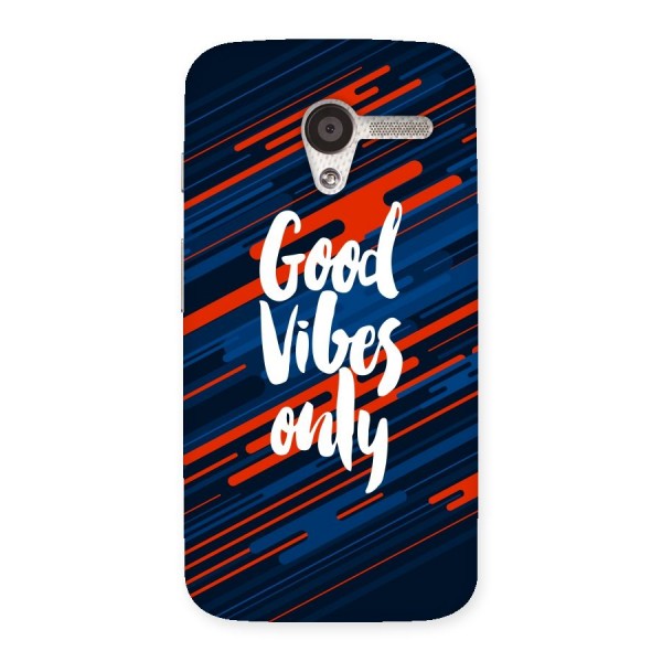 Good Vibes Only Back Case for Moto X
