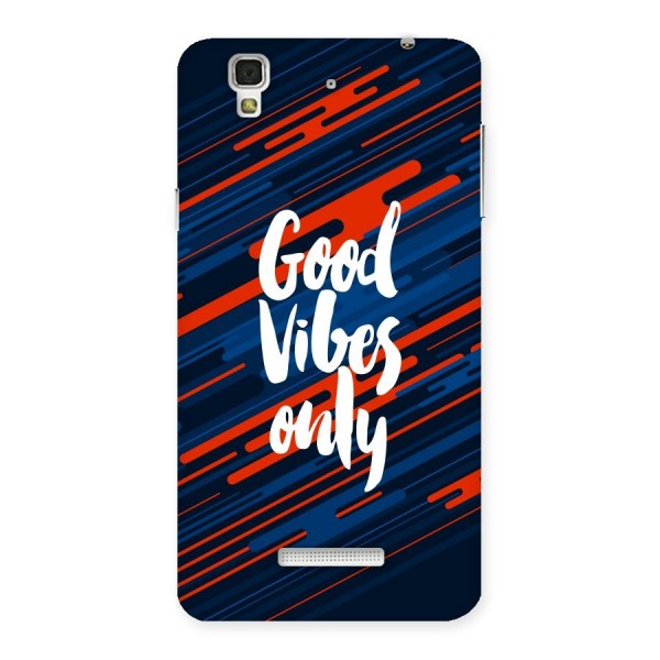 Good Vibes Only Back Case for YU Yureka Plus