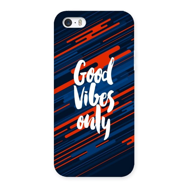 Good Vibes Only Back Case for iPhone SE