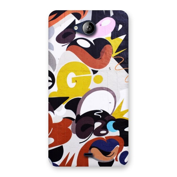 Graffiti Wall Back Case for Canvas Play Q355