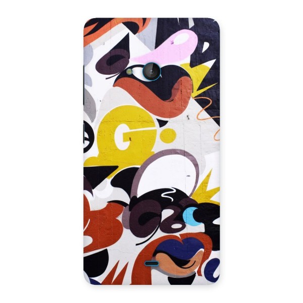 Graffiti Wall Back Case for Lumia 540
