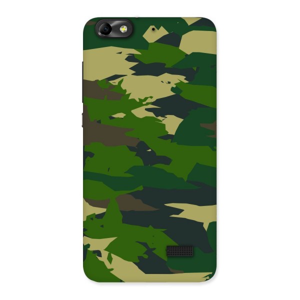 Green Camouflage Army Back Case for Honor 4C
