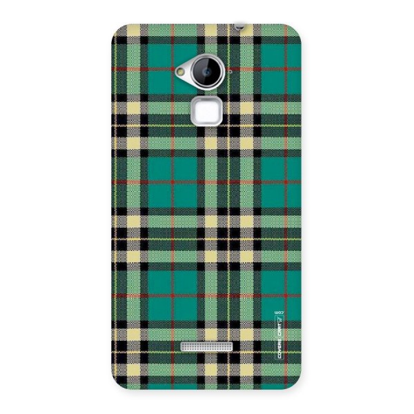 Green Check Back Case for Coolpad Note 3
