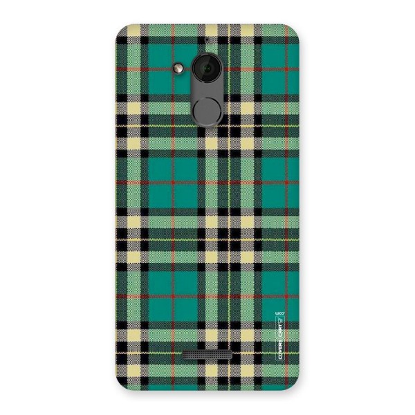 Green Check Back Case for Coolpad Note 5