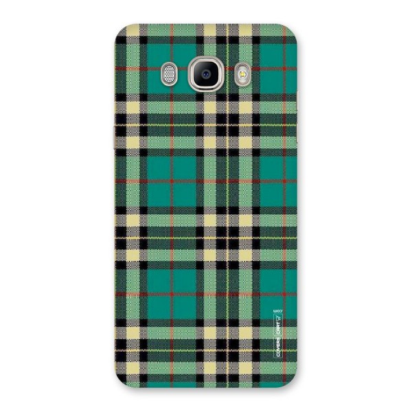 Green Check Back Case for Galaxy On8