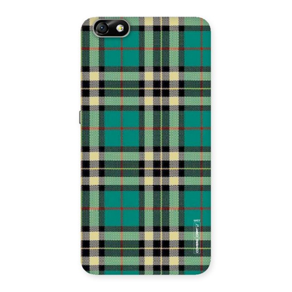 Green Check Back Case for Honor 4X