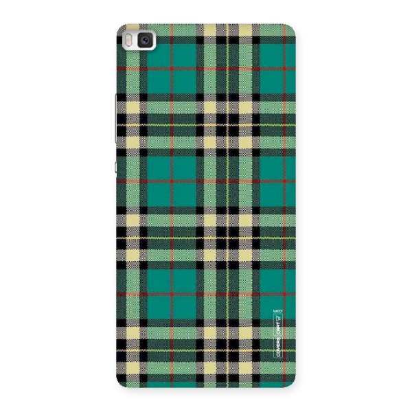 Green Check Back Case for Huawei P8
