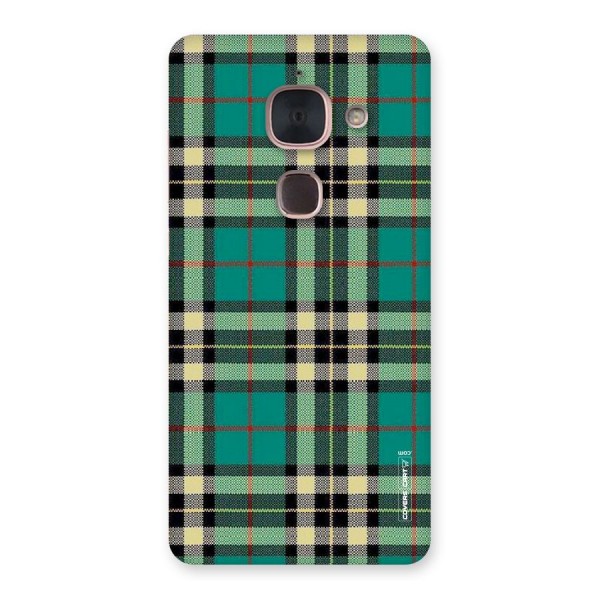 Green Check Back Case for Le Max 2