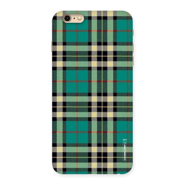 Green Check Back Case for iPhone 6 Plus 6S Plus