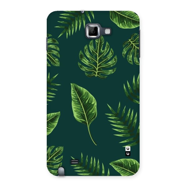 Green Leafs Back Case for Galaxy Note