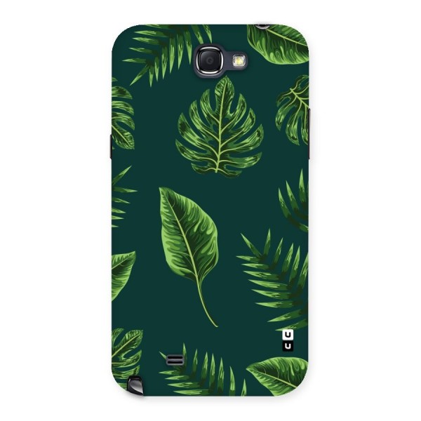 Green Leafs Back Case for Galaxy Note 2