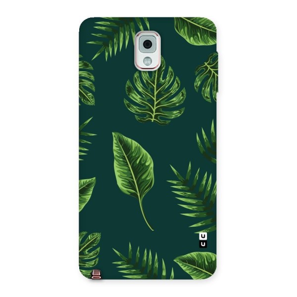 Green Leafs Back Case for Galaxy Note 3