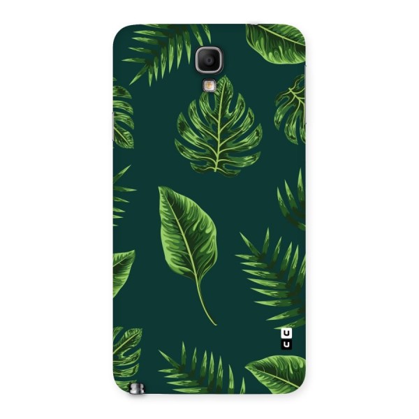 Green Leafs Back Case for Galaxy Note 3 Neo