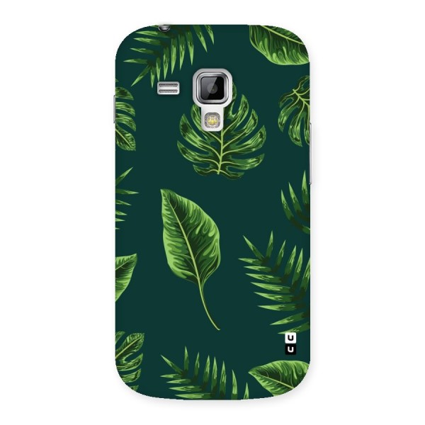 Green Leafs Back Case for Galaxy S Duos