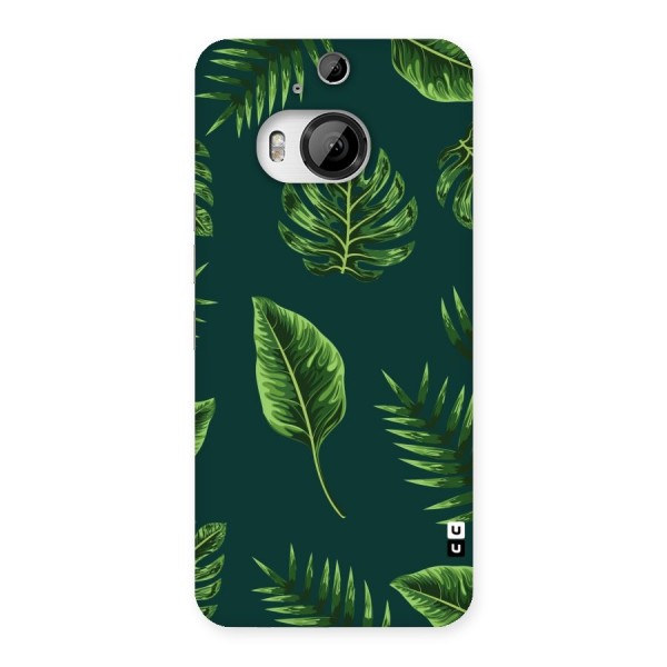 Green Leafs Back Case for HTC One M9 Plus